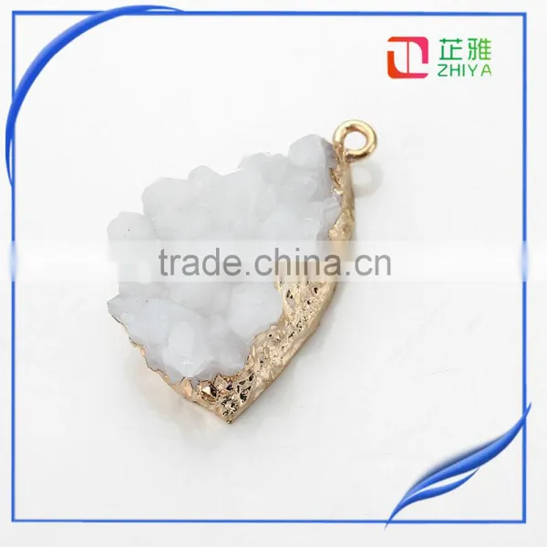 Sell Hot Agate Druzy Drusy Crack Agate Jewelry Pendant photo-2