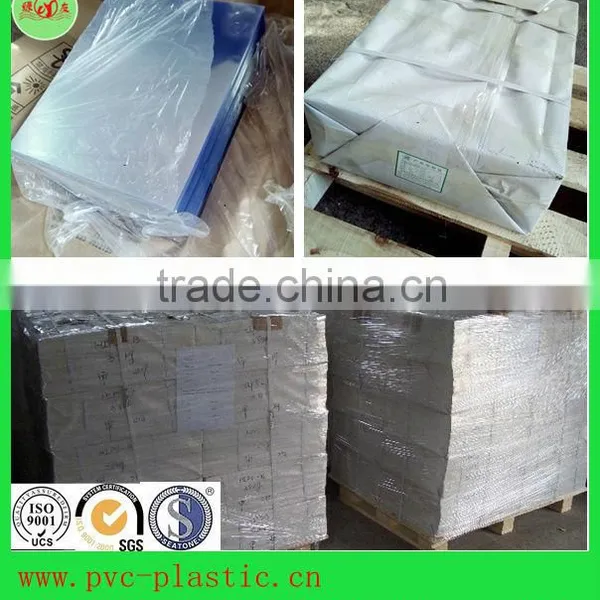 300mircon Thick Non-Sticky Offset Printing Rpolish Clear PVC Sheet
