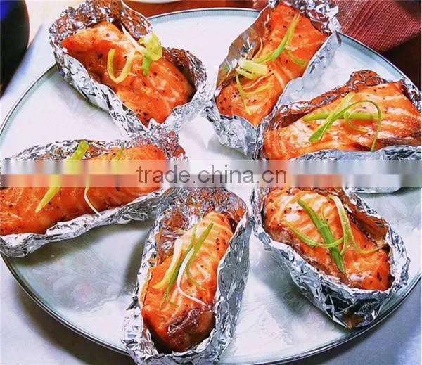 Barbecue Use Food Wrap Foil Camping Paper in Rolls, Aluminum Foil Wrapping Paper photo-6