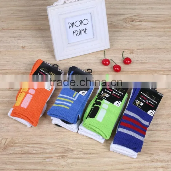 Color Sports Socks Terry Socks Stockings photo-2