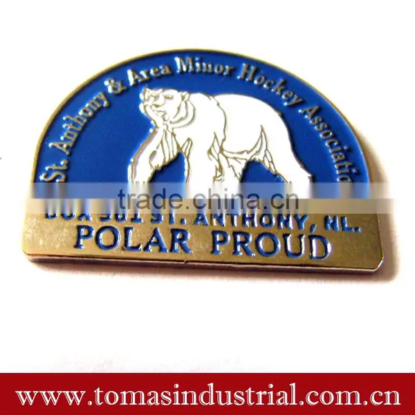 2015 Professional China Supplier Custom Metal Lapel Pin,offset Printed Badge for Sale photo-5