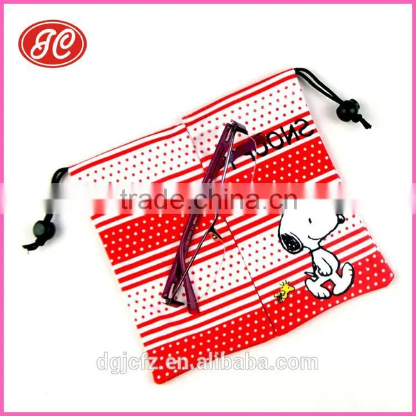 Promotional Items for 2016 Snoopy Microfiber Glasses Pouch