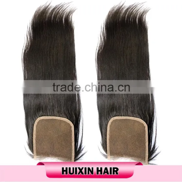 New Arrival Natural Color Cheap Price 8a Grade Lace Closures Straight Brazilian Virgin Hair photo-5