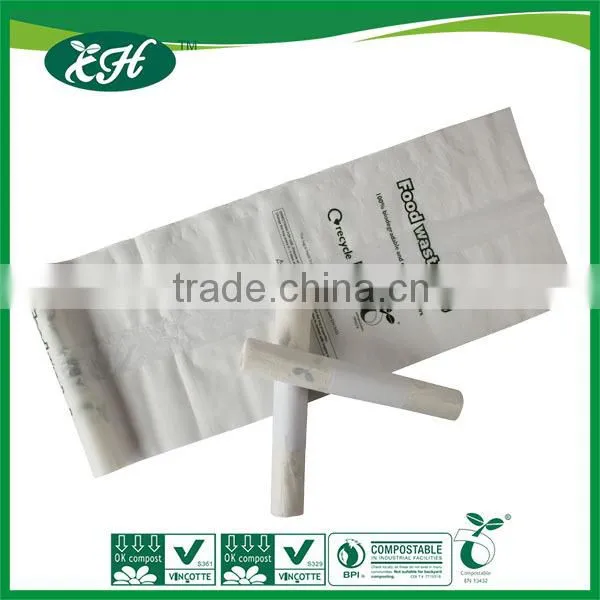Biodegradable Material Raw Corn Starch Plastic Bag photo-3