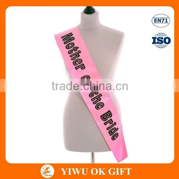 Hen Party Sash,Bachelorette Party Supplies,Satin Sash photo-3