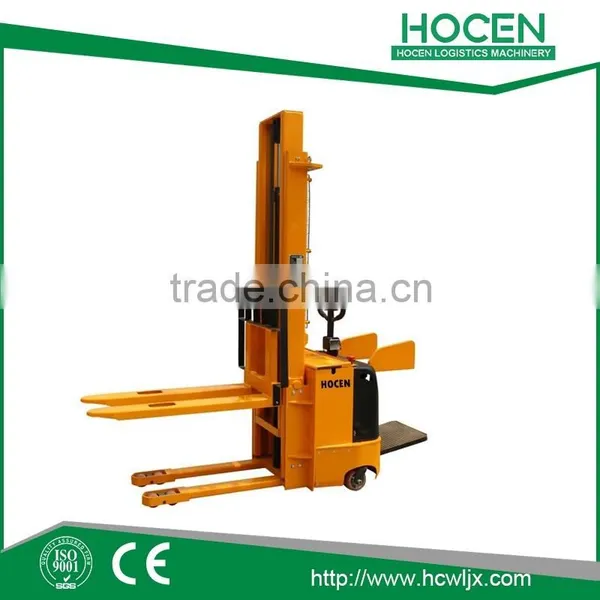 Manual Hand Stacker Electric Forklift, Semi Electric Stacker photo-4