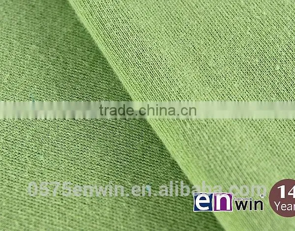 100% Cotton Green Knited Interlock Fabric for Women' Shirt photo-4
