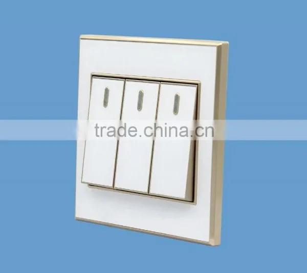 2016 China Wenzhou 3 Gang 1 Way Light Switch