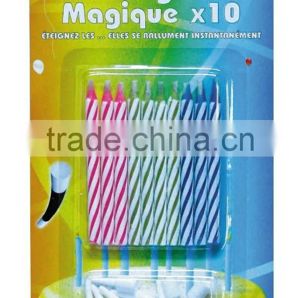 Hot Sell Aroma Pillar Candles irthday Candles With Coloured Flames decorative pillar candles