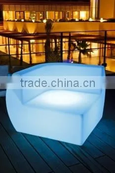 Custom-made LED Light Acrylic Sofa for Home/bar photo-2
