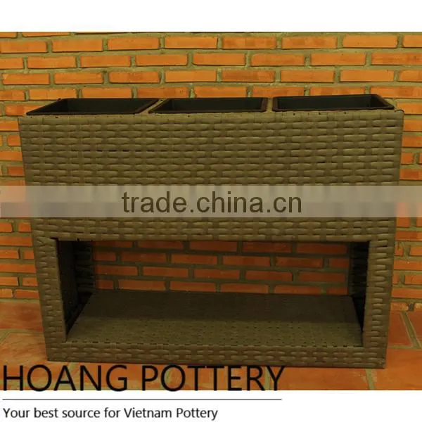 Wicker Weave Durable Vietnam Planter