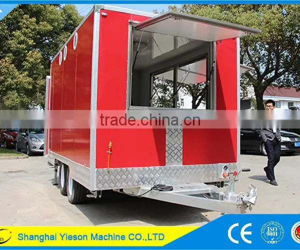 YS-FV390B High Quality Gelato Cart/solar Food Truck for Sale photo-5