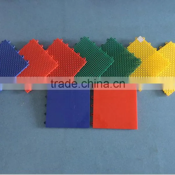 Suspended Plastic Interlocking Sports Venues Waterproof Carpet photo-3