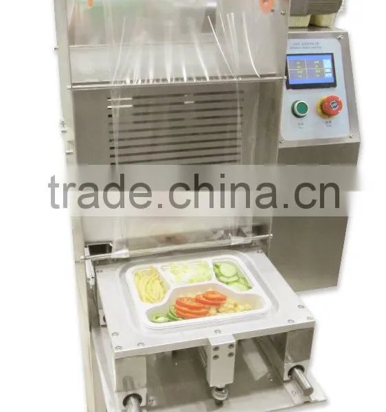 FS-600 Vertical Automatic Fast Food Box Sealing Machine/ Lunch Box Wrapping Machine WhatsApp :+86 18819432901 photo-3