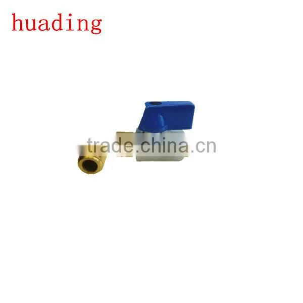 1/4" 3/8" 1/2" Npt Bspt Male Brass Mini Ball Valve photo-5