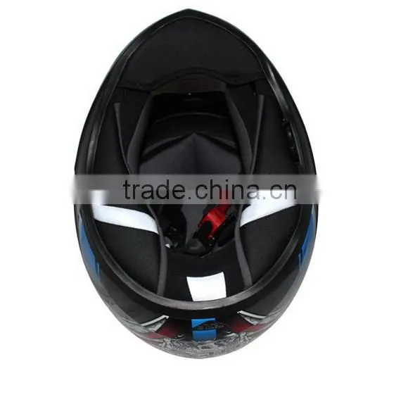 Bluetooth Double Visor Helmet/Moto Cross ECE Helmet /Full Face Bluetooth Helmet/Adults Motorcycle Helmet (TKH809) photo-6