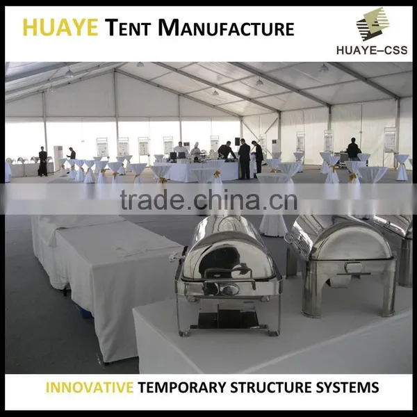 Aluminum Frame Big Dinner Hall Tent With Glass Wall in Cheap Price for Sale photo-6