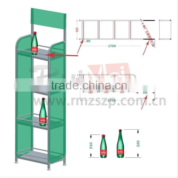 4-tire Well-designed Black Iron Beer Bottle Rack photo-3
