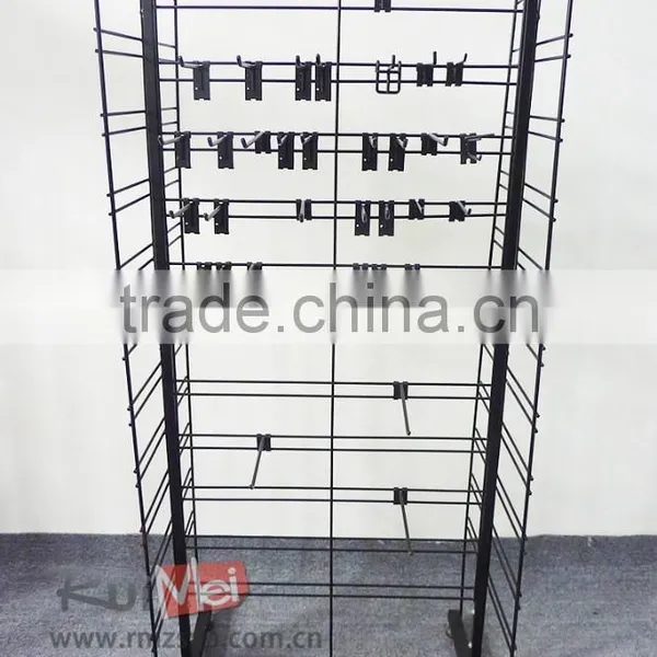 Metal Mobile 4 Sides Demountable Shoes Display Rack photo-2