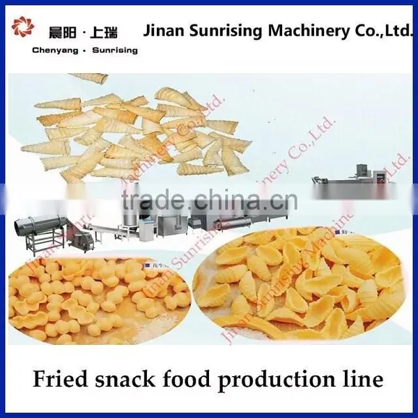 Fully Automatic Small Fried Snack Food Bugles Processing Machine photo-5