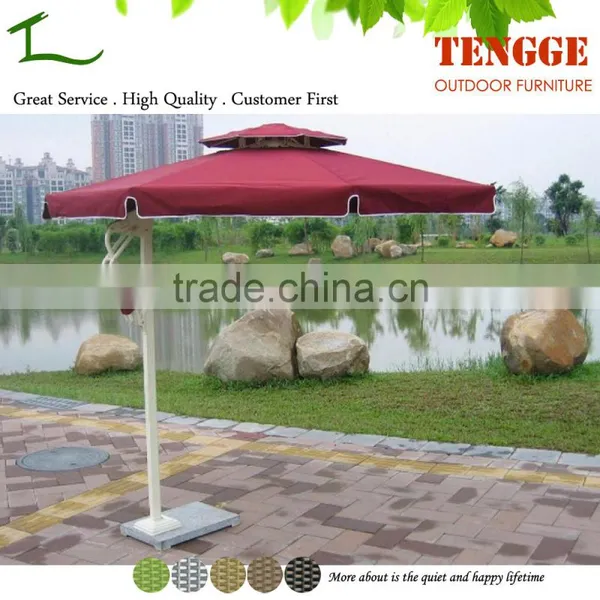 White Color Waterproof Outdoor Umbrellas Waterproof Chinese Umbrella photo-5