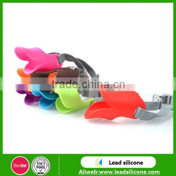 Duck Mouth Shape Silicone Dog Muzzle,Silicone Dog Mouth Mask,Pet Dog Muzzle photo-5