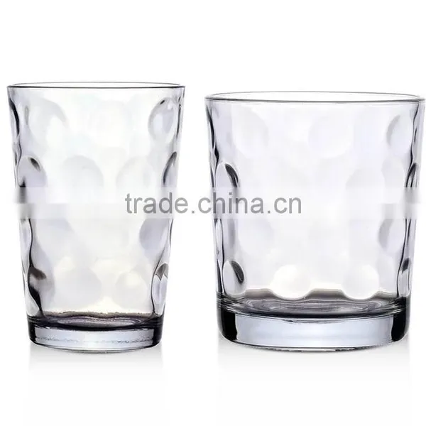Colored Glass Mug Bead Point Drinking Glass Round Drinking Glass Mug photo-2