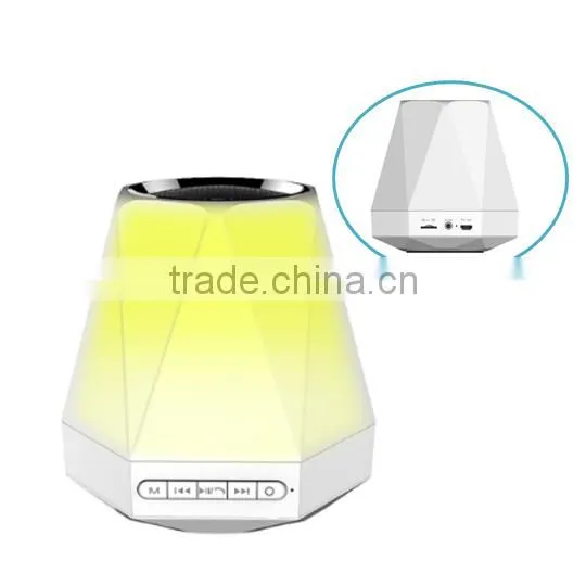 Wireless Colorful Dazzle LED Light Mini Bluetooth Speaker With LED Light photo-2