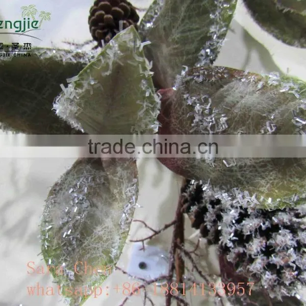 Christmas Magnolia Leaves,whosales Magnolia Leaves Long Stem,Xmas Long Stem photo-5