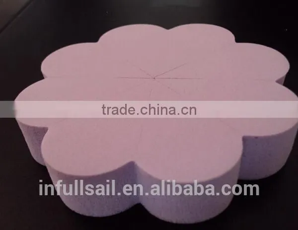 Hot Sale Flower Shape Makeup Puff Wedge Latex Free Sponge photo-2