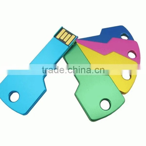 Colorful Key Shaped Customized Logo 4gb 8gb 16gb 32gb USB Flash Drive photo-2