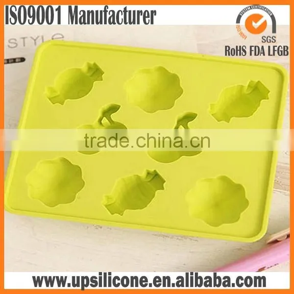 Christmas Gift Custom Silicone Ice Cube Tray,lollipop Mold Chocolate, Minecraft Silicone Ice Mold,hard Candy Mold photo-5