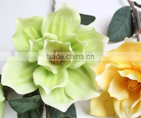 Best Quality Colorful Plastic Kapok Decorative Kapok Flowers for Decoration photo-2