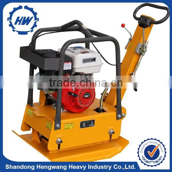 Diesel/electric reversible plate compactor
