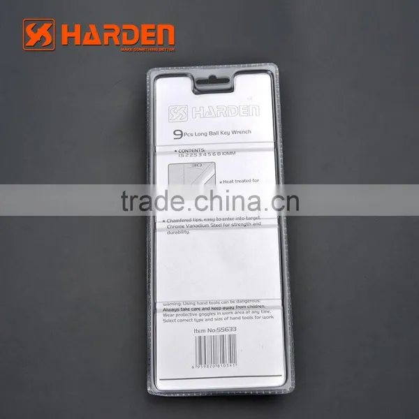 Professional 9PCS Chrome Vanadium Long Ball Key Wrench photo-4