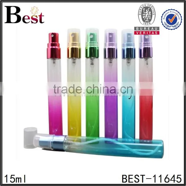 Shanghai Best 6ml Cosmetic Perfume Spray Bottle Red Color Pen Perfume Spray Bottle Pocket Sized Perfume Spray Bottle photo-2