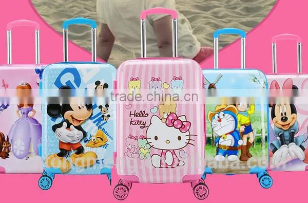 Luggage Suitcase Kids Trolley Case Carton Printing Case photo-6