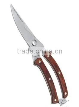 B2028 Stainless Steel Scissors Kitchen Scissors Poultry Shears With ABS Handle photo-3