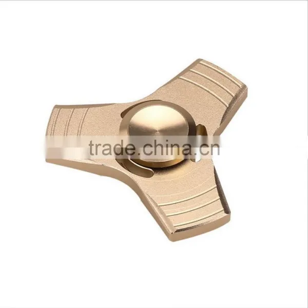 2017 Hot Aluminum Hand Spinner Tri Fidget Finger Fingertip Gyro Desk Toy EDC Kids Adult photo-5
