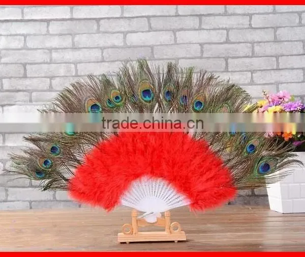 Promotional Peacock Feather Fan photo-6