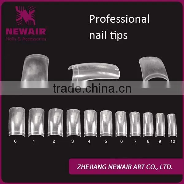 NEWAIR Wholesale 500pcs Nail Salon Hot False French Nail Art Fake Nail Tips photo-6