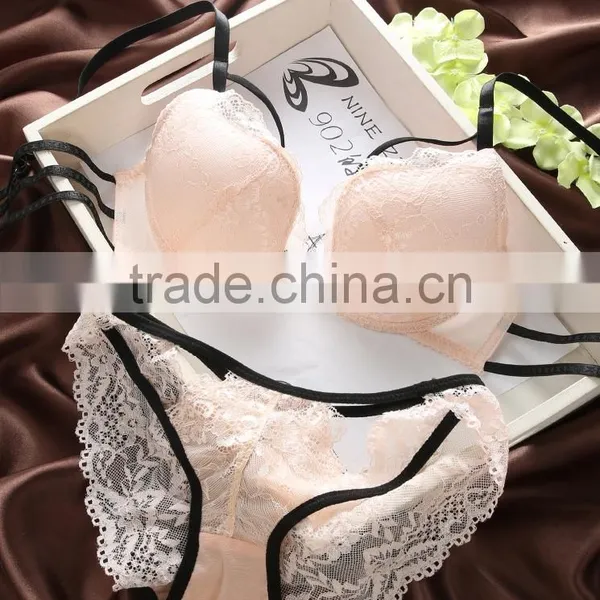 Transparent Women Sexy Stylish Hot Fancy Bra and Panty Set photo-5