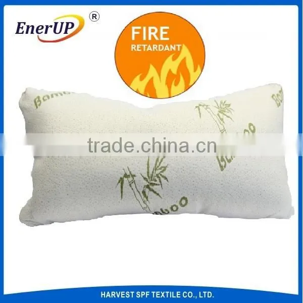 Flame Resistant Bamboo Fiber Polyester Memory Foam Filling Pillows photo-2