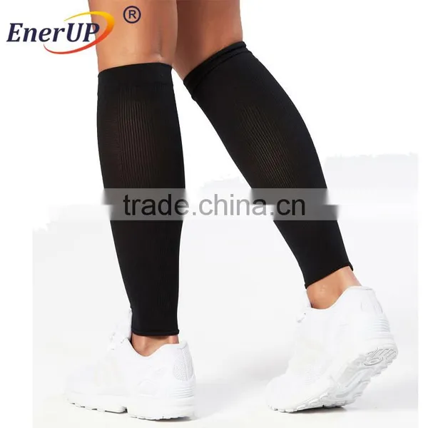 Black Compression Sport Calf Support Sleeve photo-2