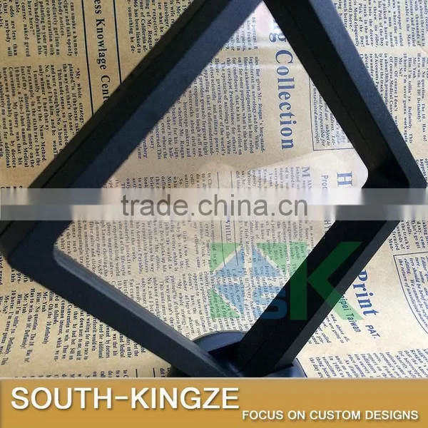 11x11cm Big Size Simple Black ABS Plastic Display Case for Coastal Mall photo-3