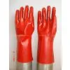 Supply Red PVC Coated Gloves Intelrock Liner 35cm