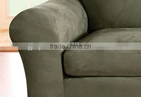 Stretch Suede Three Piece Sofa Cover photo-3