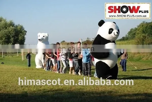 BIG NEWS! Super Crazy Lovely Inflatable Polar Bear Costume for Audults photo-2