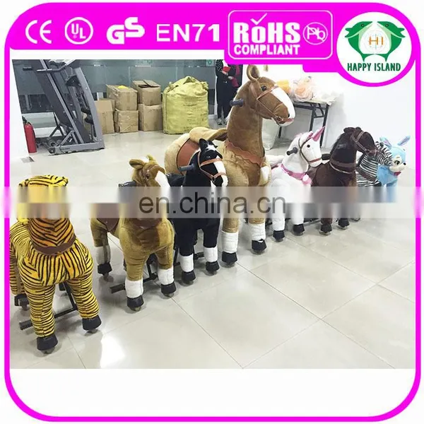 HI Outdoor Playground Mechanical Walking Large Toy Horse for Sale photo-5
