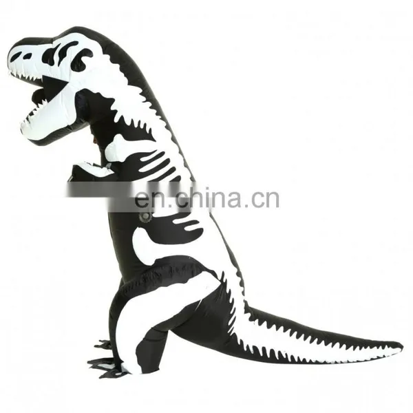 GIANT T-REX SKELETON INFLATABLE COSTUME FANCY DRESS FOR ADULT photo-4